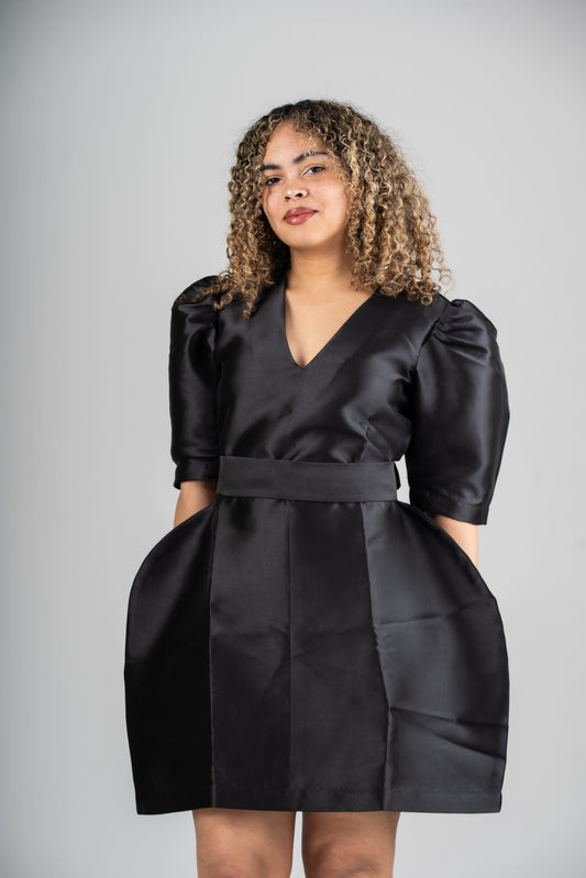 YARZ Noir Élevé 2-Piece Set Dress